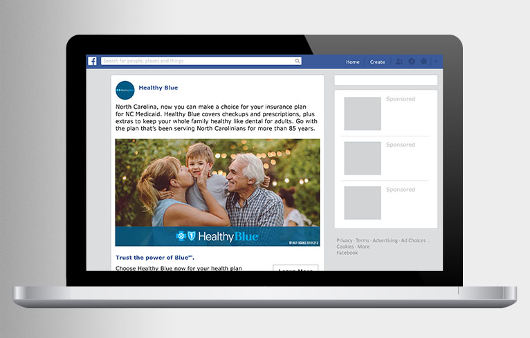 NC Campaign Facebook Newsfeed