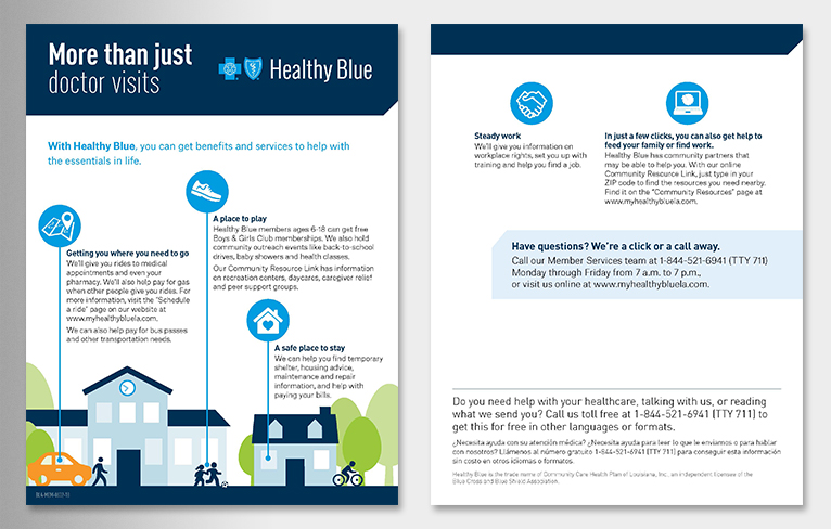 Social Determinants of health flier print