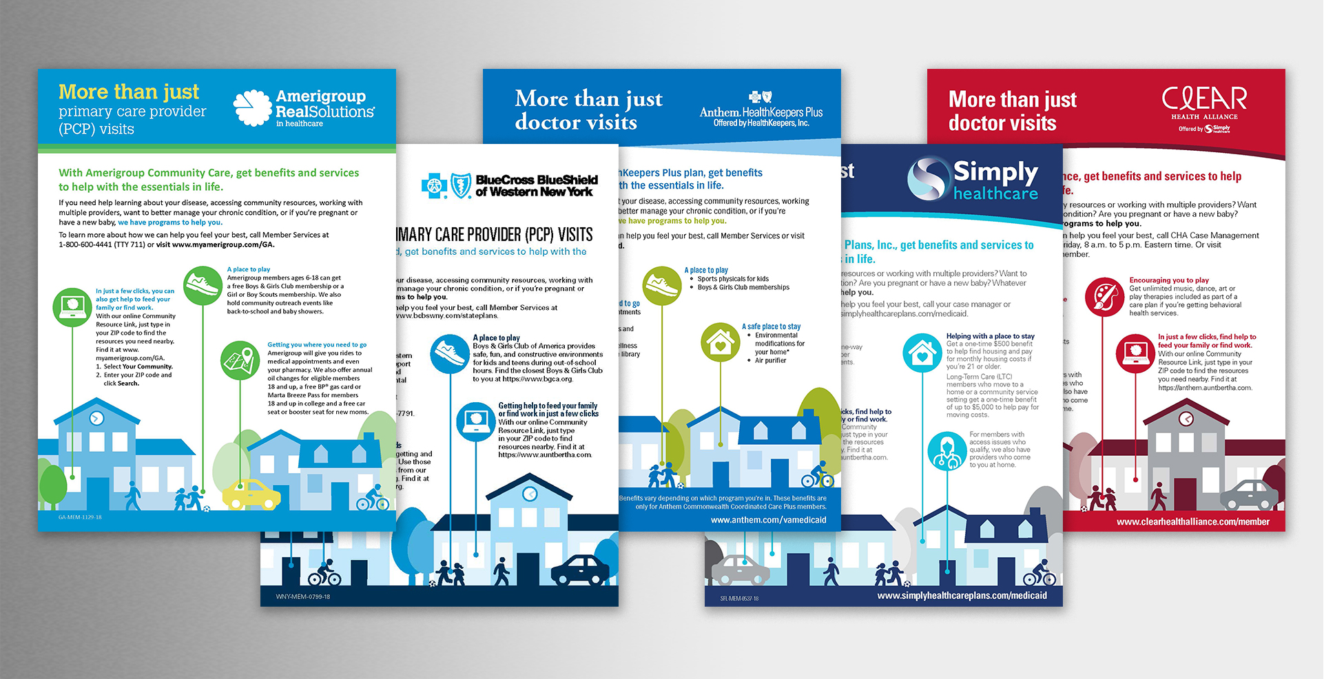 Social Determinants of health flier series print