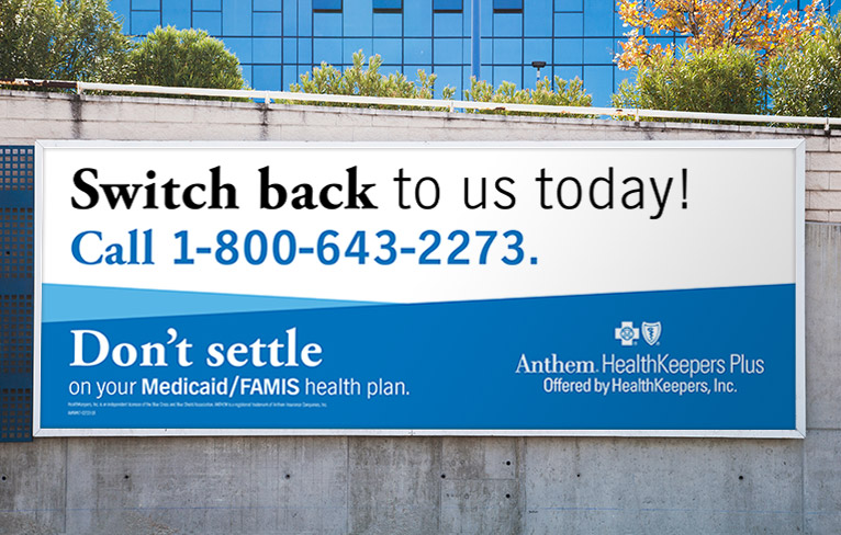 VA Switch and Stay Campaign OOH Outdoor